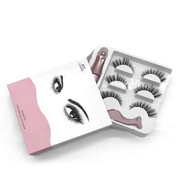2 pair magnetic eyeliner and eyelashes 3d korea magnetic eyelashes